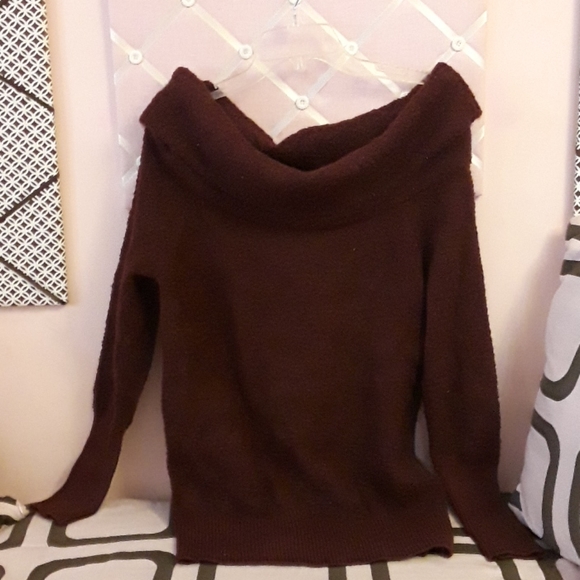 NWT Banana Republic Women's Cowl Neck Sweater Burg - Picture 5 of 8